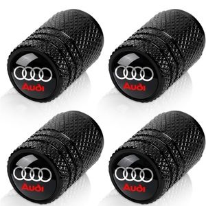 Tire Valve Stem Cap Cover Fit for Audi A1 A3 A4 A5 A6 A7 A8 RS3 R8 RS7 Q7 Q3 Q5